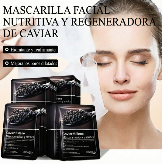 Mascarilla facial nutritiva y regeneradora de caviar