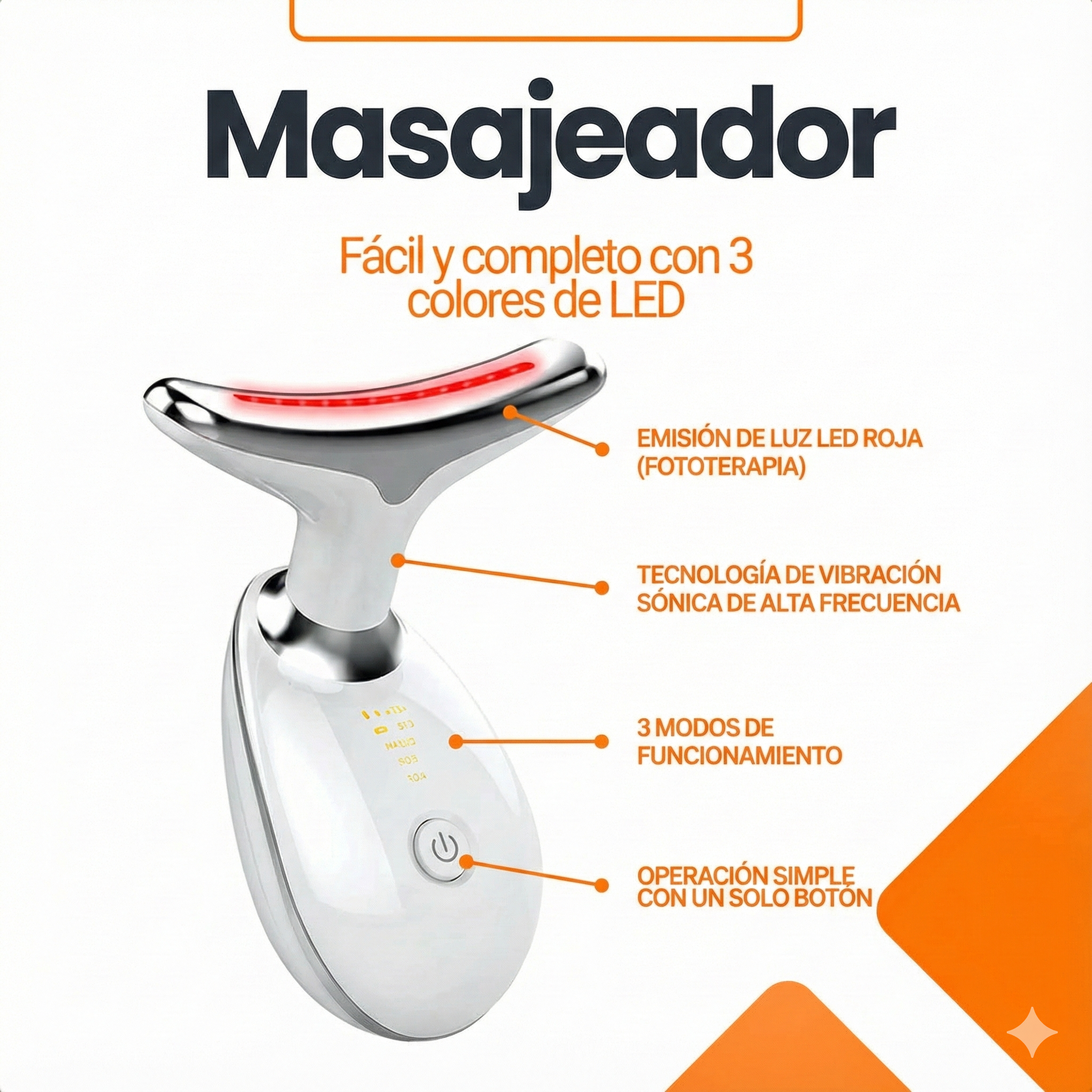Masajeador Facial Antiedad PuroTec®