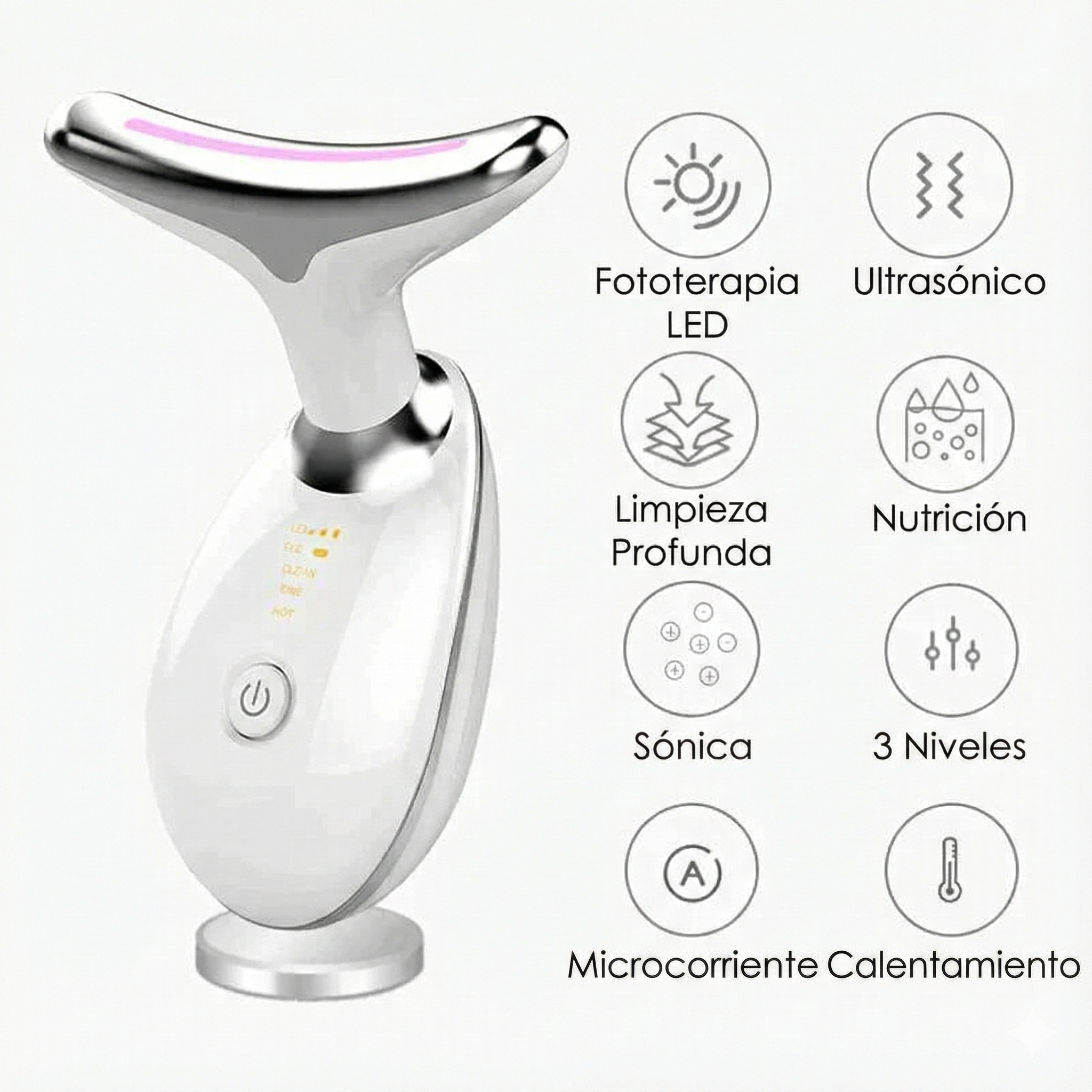 Masajeador Facial Antiedad PuroTec®