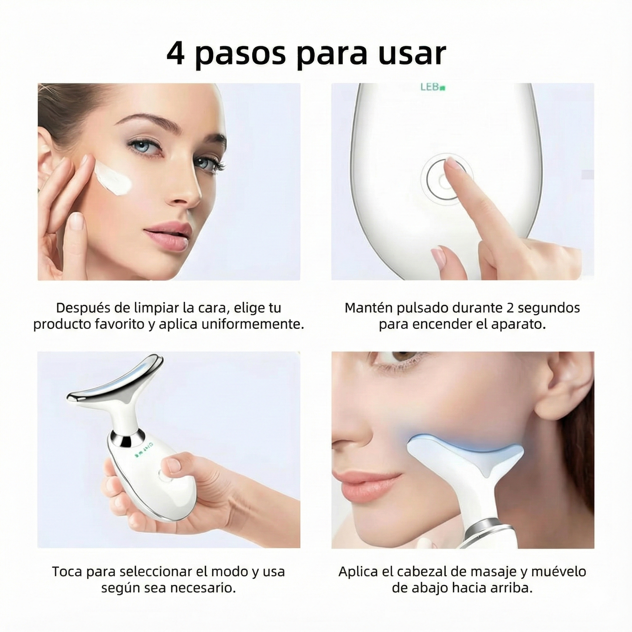 Masajeador Facial Antiedad PuroTec®