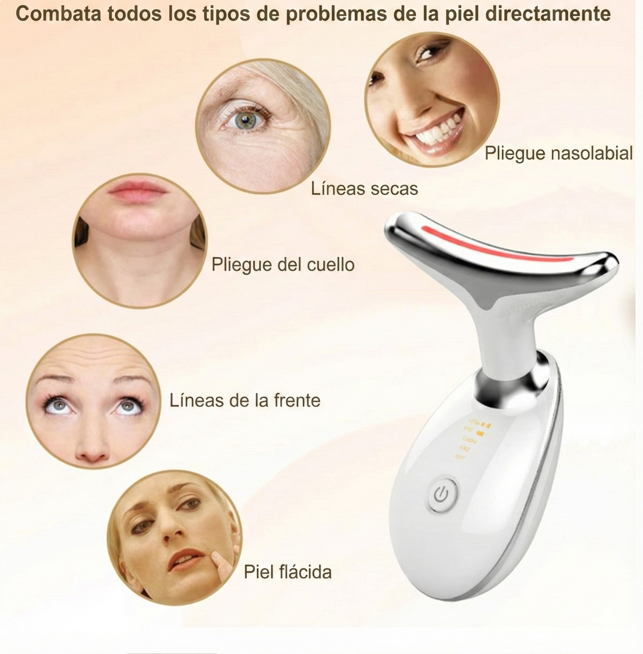 Masajeador Facial Antiedad PuroTec®