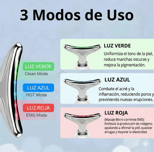 Masajeador Facial Antiedad PuroTec®