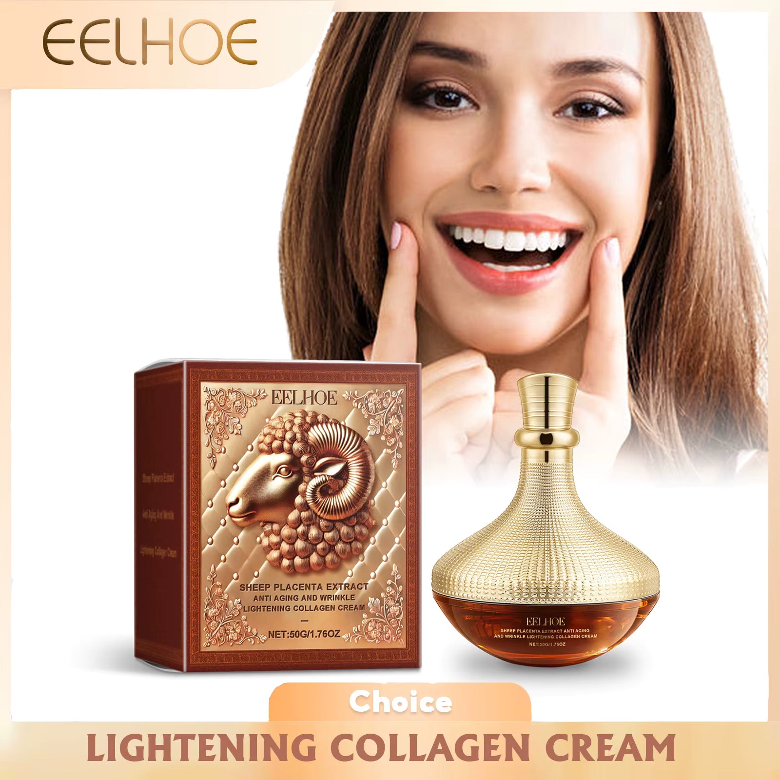 Crema Facial Rejuvenecedora con Ácido Hialurónico