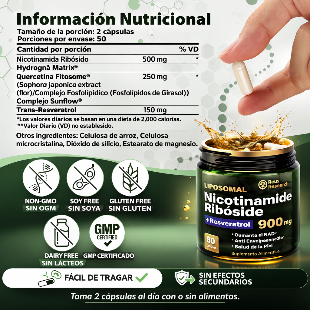 Encapsulado NAD Youth Capsules